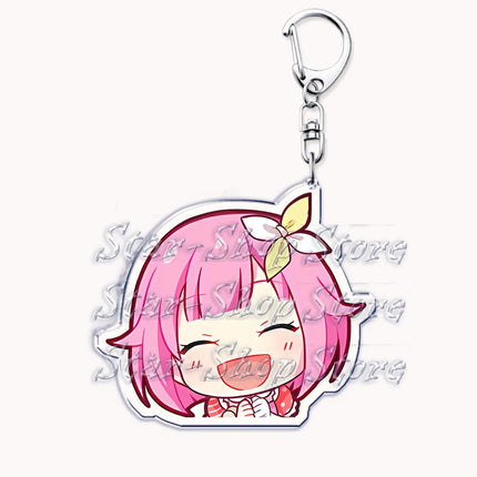 VIRTUAL SINGER Wonderlands Showtime Keychains Keyrings for Accessories Touya Emu Rui Akito Tsukasa Key Chain Jewelry Fans Gifts