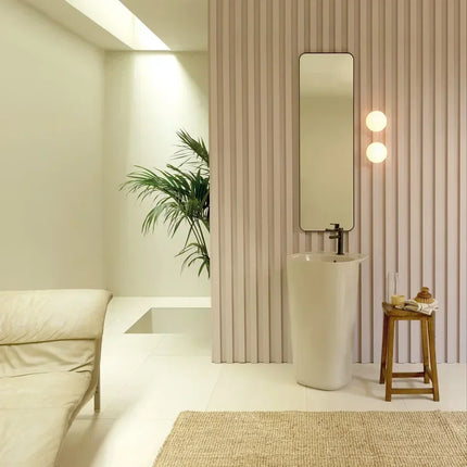 Modern White Wall Lamp Ball Glass Wall Sconce for Home Bathroom Mirror Living Room Bedroom Wall Decorative Interior Light