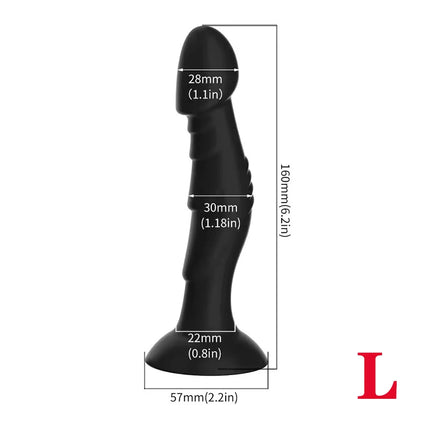 Anal Plug Dildo Silicone Beginner Butt Plug 3 Size for Men Women Adult Sex Toys G Point Massage Pleasure Anal Toy SM Product