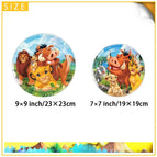 10pcs 9inch plates