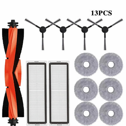 For Xiaomi Robot Vacuum S20+ / S10 Plus / B108GL / B105 Parts Accessories Main Side Brush Hepa Filter Mop Cloth Replacement