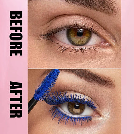 MISS LARA blue mascara, naturally curled, blue eyelashes, comfortable and natural, base mascara, enlarging eyes