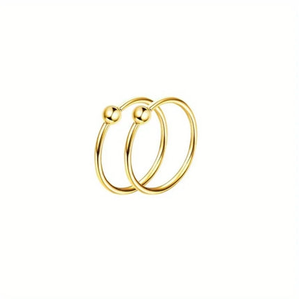 Drperfect 1pc Stainless Steel 16G Cartilage Earrings Stud Hypoallergenic Stainless Steel Stud Earrings Butterfly Heart Piercing