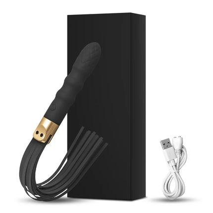 Leather Sex Whip Adults BDSM Anal Vibrator G Spot Massage SM Paddle Adult Play Bedroom Spanking Restraint Bondage Role Play 18+