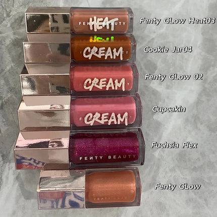 Fashion Multi-color Contour Stick Concealer Facial Matte 3D Diamond Highlight Non Fading Water Gloss Natural Lip Gloss Cosmetics
