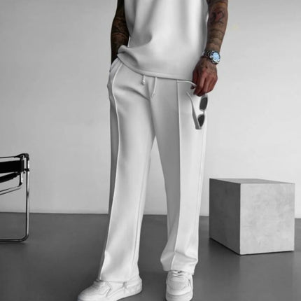 Men's new spring and summer business fashion color pocket casual pants suitable for travel shopping casual pants