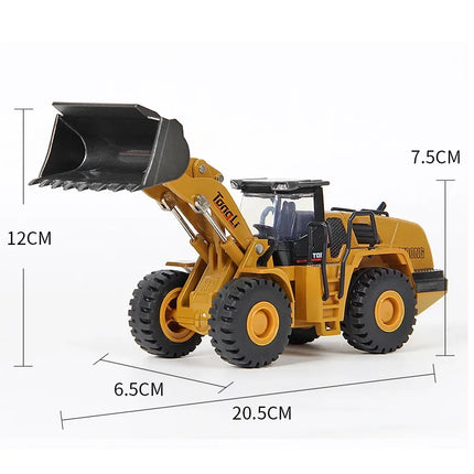 Huina 1812 1:60 Diecast Alloy Dump Truck Hobby Collection Model Full Metal Die Cast Car Toys for Boys Home Decoration Birthday、