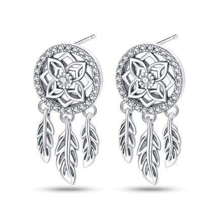925 Silver Charms Plata De Ley 925 Jewelry Women Fashion Cute Tiny Clear Crystal CZ Stud Earrings Star Starfish Dolphin Earrings