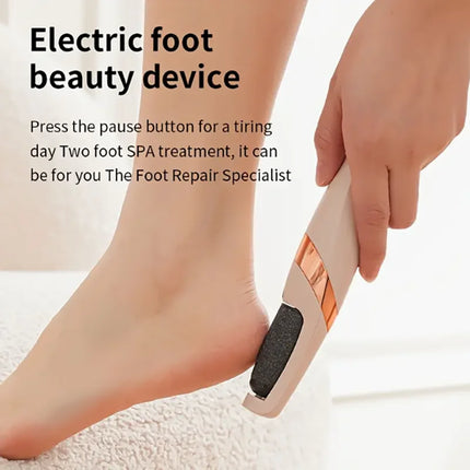 2-in-1 Upgraded Electric Foot File, Automatic Home Foot Grinder for Removing Dead Skin, Removing Calluses