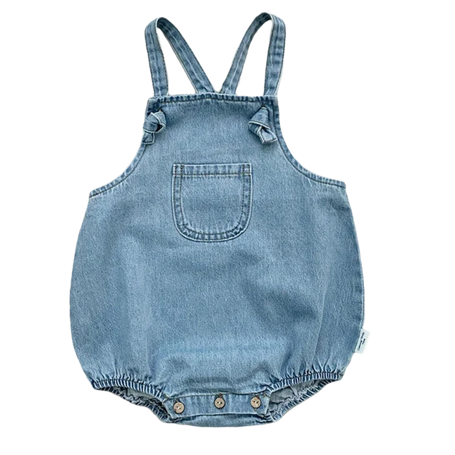 2025 Baby Boy Girl Romper Cowboy Sleeveless Jumpsuit Toddler Baby Boy Girl Romper Solid Color Boy Casual Outfit Baby Romper
