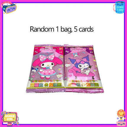SSS HOT NEW Sanrio Creative Children's Gifts Festival Gifts Character Collection Card Box of 160 Cards for Animation Enthusiasts