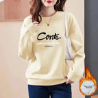 L [recommended 67.50 kg-77.50 kg]] / Apricot [fleece-lined thickening]]