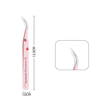 Eyelashes Tweezers Stainless Steel For Lashes Extension Supplies Makeup Tools Nail Art Accessories Rhinestone Picker Tools