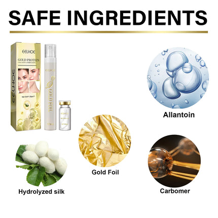 Collagen Protein Thread Instant Wrinkle Remover Serum Set Lifting Firming Soluble Absorbable Face Filler Anti-aging Skin Care