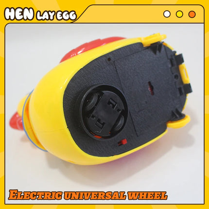 Novelty Chicken Laying Eggs Toy Music Animal The Magic Chicken with 3 Eggs Realistic Sound Singing Laying Eggs Puzzle Toys