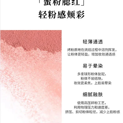 1PC Blush Makeup Palette Cute 7 Color Mineral Powder Blue Pink Rouge Long Lasting Natural Cheek Tint Waterproof Blusher Cosmetic