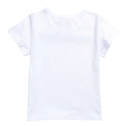 Bluey Kids Tees Clothes T Shirts Children Cartoons Casual Tops Boys Girl Short Sleeve Tee Cute Outfits Gift T-Shirt White/Black