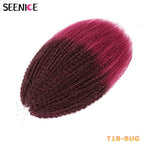 T1B/Burgundy / China Mainland / 20inches-50cm|7Pcs/Lot