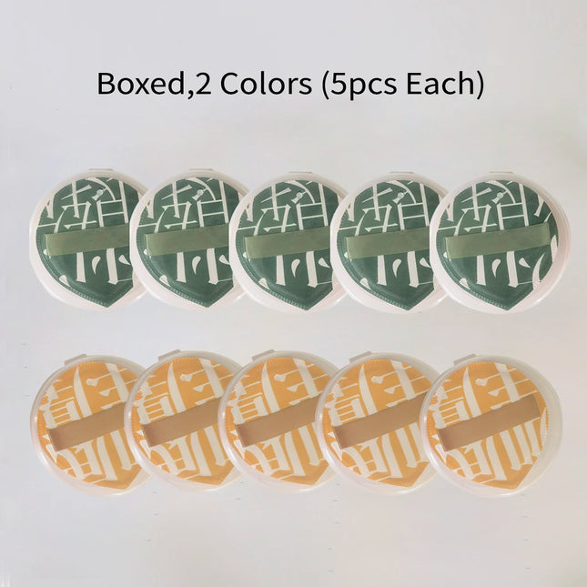 2pcs/10pcs Air Cushion Powder Puff | Soft Marshmallow Makeup Sponge for Foundation Concealer & BB Cream | Skin-Friendly Washable