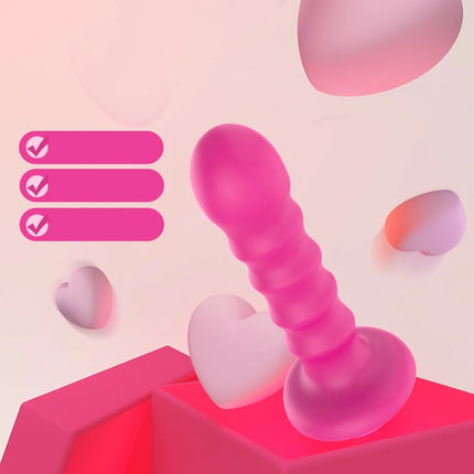 Unisex Dildo Anal Plug Suction Sex Toy Masturbator Anus Vagina Butt Plug Stimulation Massager For Men Women Gay Adult Games Play
