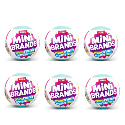 Mini Fridge Surprise Ball w/ 30+ Food Figures - Mystery Blind Box Collectible Kids Gift  surprise box mistery box