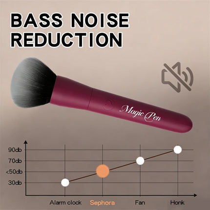 Makeup Brush G Spot Vibrator Sex Toys Powerful Vibrating Vagina Nipple Orgasm Stimulator USB Wireless Charging AV Stick Massager