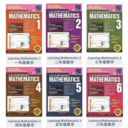 SAP Learning Mathematics Book Children Learn Math Books Singapore Primary School Mathematics Textbook