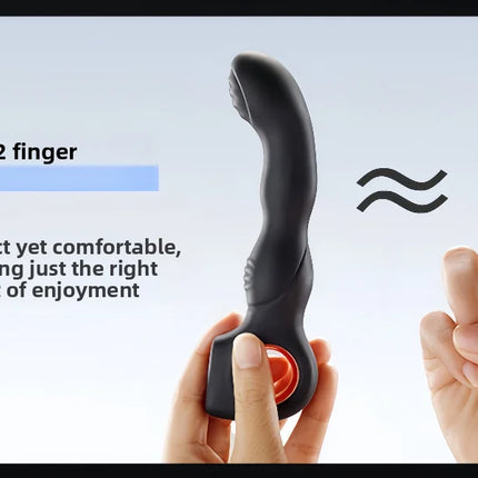Male Prostate Massager Anal Vibrator G-Spot Stimulating Vibrating Butt Plug Gay Anal Toys Beginner Adult Toys