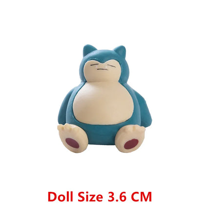 4-13Cm Pokemon Anime Figure Charizard Mewtwo Pikachu  Mew Psyduck Collection Pokemon Action Toys Model Birthday Gifts