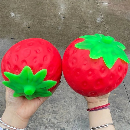 Super Jumbo Strawberry Squishy Toy Slow Rising Simulated Strawberry Antistress Anti-Anxiety Fidget Toys for Adults Friends Gifts