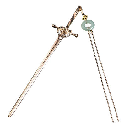 2023 New Vintage Chinese Women's Hair Stick Metal Glaze Flowers Hair Chopsticks Ladies Pearl Jewelry Hair Sticks Accessories