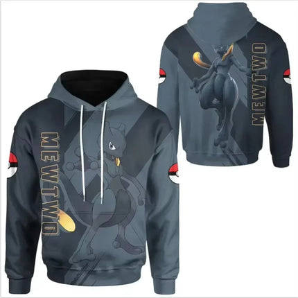 2023 New Fashion Children's Sweatshirt Cartoon Animation Hoodie 3D Print Street Pullover Long Sleeve Boys, Girls Hoodes