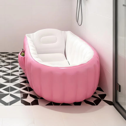 1PC Inflatable Baby, Portable Kid Infant Toddler Thick Soft Cushion Air Swimming Pool Central Seat