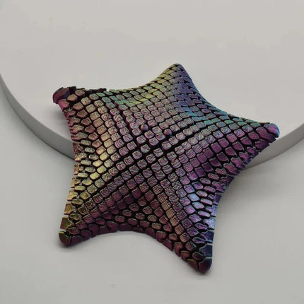 Fidget Toy Flexible Desk Decor 3D Printed Articulated Starfish Stress Relief Gift for Kids and Adults Visual toys