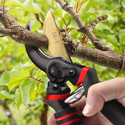 2026New Professional Titanium Bypass Pruning Shears Sharp Premium Garden Shears Pruning Shears Hedge Clippers Handheld Pruners