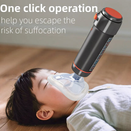 Heimlich Anti Choking Device Throat Negative Pressure Suction Device Household Portable Automatic First Aid Anti Asphyxia Device