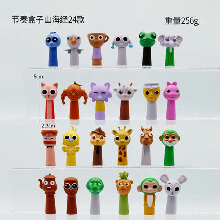 High Quality Sprunki Action Figures 12 Pack Rhythm Box Game Peripheral Collectible Model Dolls Desktop Ornaments For Game Fans