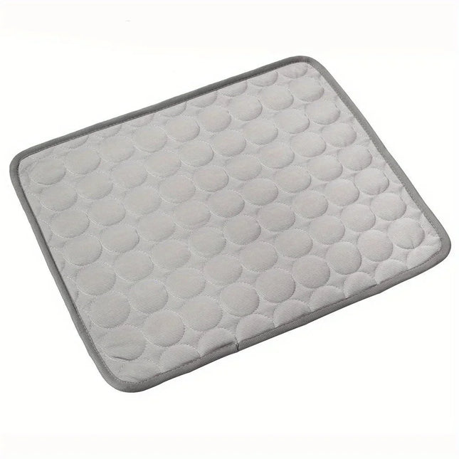 Summer Pet Ice Pad Cool Sleeping Mat Breathable Ice Silk Washable Pet Bed Durable Dog Cat Cushion Pet Supplies for Home Outdoor
