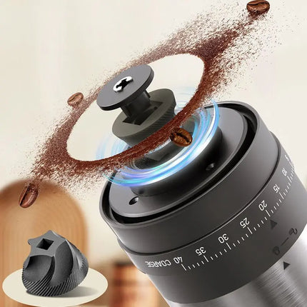 Portable Coffee Grinder Electric USB Rechargeable Home Outdoor Blender 40Gears External Adjustable Coffee Beans Grinding Kitchen