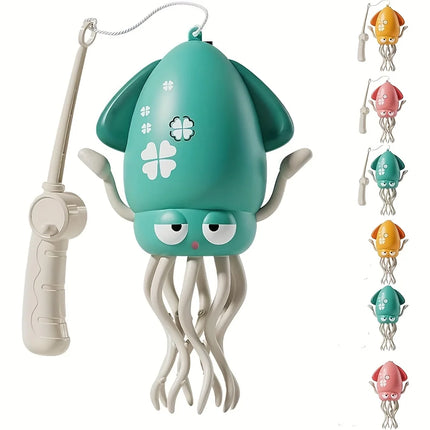 This Electric Dancing Octopus Toy Features a 2-in-1 Upright Dancing and Crawling Mode, LED Lights, Catchy Music, and Intelligent Obstacle Avoidance. Suitable for Infants and Toddlers, It's a Perfect Gift for Birthdays, Childr