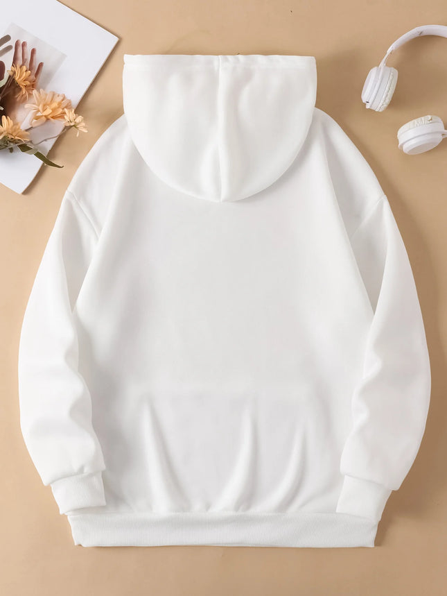 Women Hoodies Beautiful Flowers 2025 Winter Autumn Clothes Y2k Sweatshirt Top Hoodie Long Sleeve Women's Casual Clothing