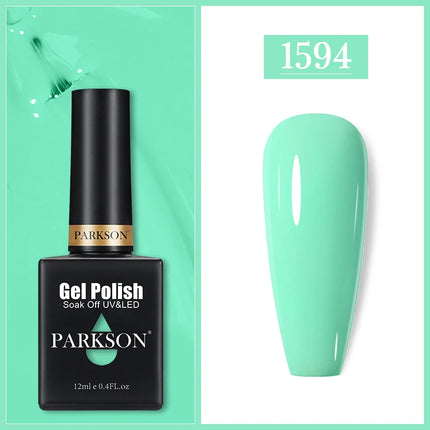 Parkson 12ML Nail Gel Polish HEMA TPO FREE Full Coverage 279 Color Gel Pigment Professional Nail Art Long Lasting Gel Varnish