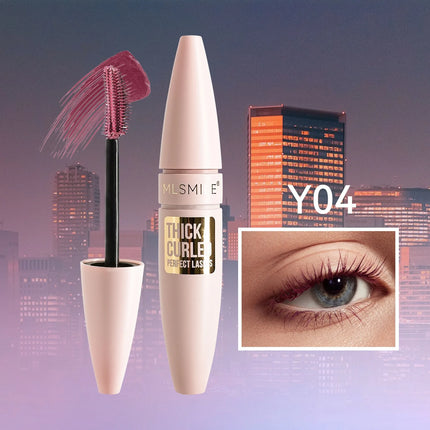 Colorful Mascara Thick Curl Waterproof Natural Eyelash Lengthens Long Lasting Quickly Dry Blue Brown Black Mascara Eye Makeup