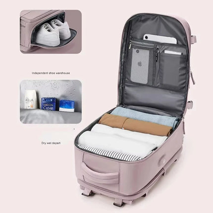 Buylor Travel Backpack 40x20x25 ryanair Cabin Bag Waterproof EasyJet Backpack Carry On 14inch Laptop Backpack Hand Luggage