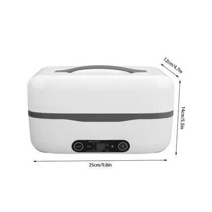 Electric Heated Lunch Box Intelligent Reservation Steaming Portable Stainless Steel Individual Inner Heating Lunch Box For Home