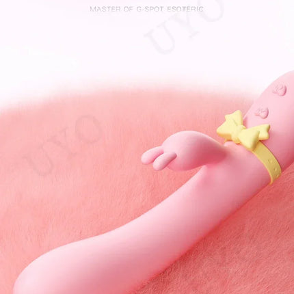 vibrator for woman sex toy Silicone Rabbit Vibrator USB Rechargeable Waterproof G-Spot Stimulating Clitoral Stimulator UYO