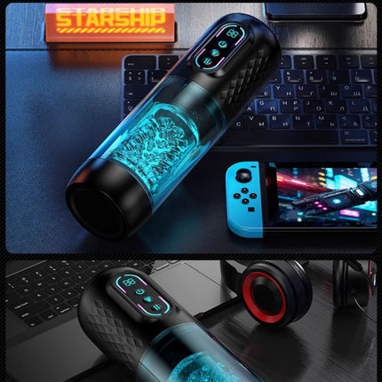 High Speed Automatic Thrusting Rotating Piston Stroker Masturbator Telescopic Vagina Blowjob Masturbation Sex Toys for Men 18