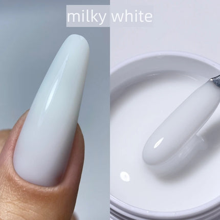 MSHARE Liquid Acrylic Gel Acrygel TPO Free Builder Nail Gel For Nails Extension Constuction Self Level Soak Off UV LED Gel Jar