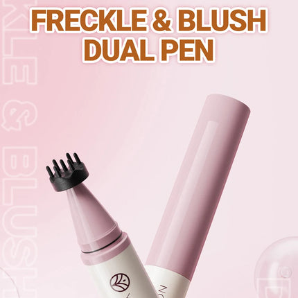 Double-headed Blush Freckle Stamp Pen Long-lasting Waterproof Natural Quick-drying Liquid Blusher French Freckle Makeup Tool