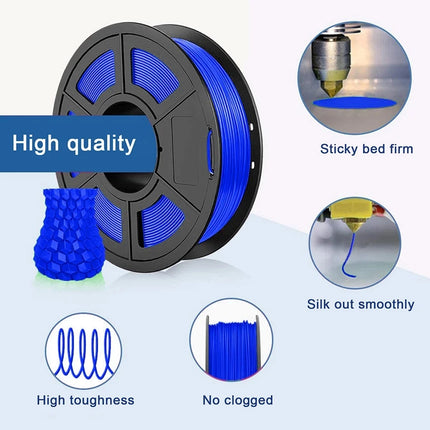 Flexible Filament Transparent TPU 1.75mm 1kg 500g 250g Fit FDM 3D Printer Material 95A Soft TPU Filament Clear Blue Green Red